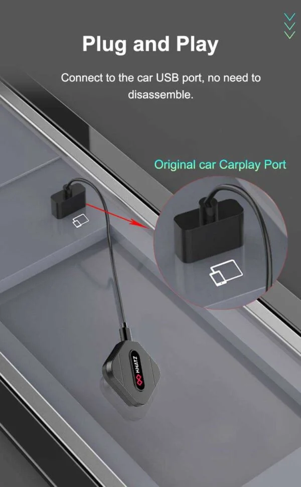 Khatz Wireless Carplay Adapter