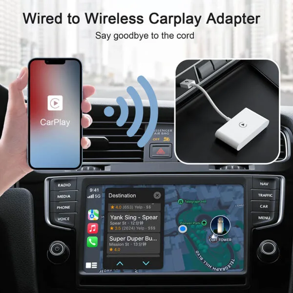 KTZ Wireless Carplay Adapter