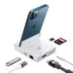 Khatz Lightning to HDTV-USB-Rj45-SDTF Adapter for iPhone